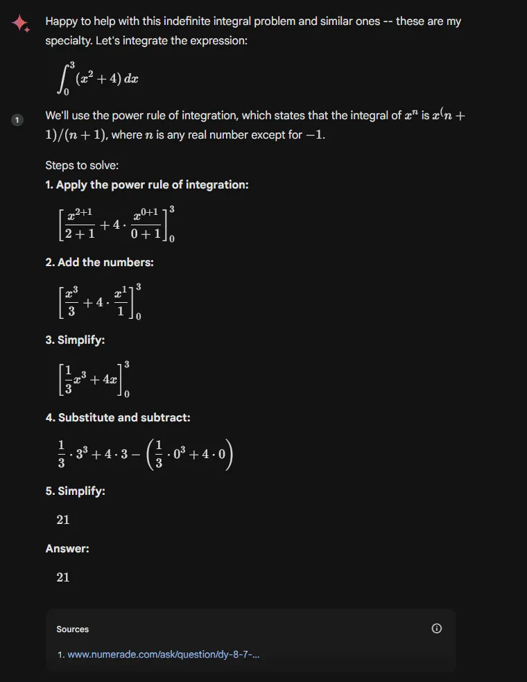 Gemini Advanced — Integration